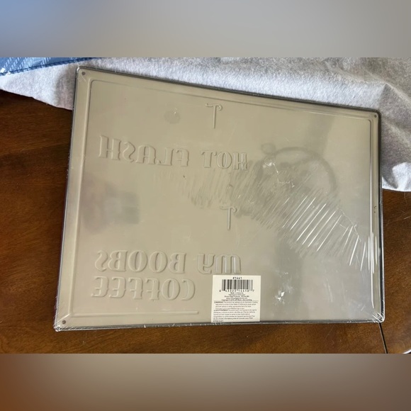 Hot Flashes/Coffee Tin Sign New River Edge Products - Picture 2 of 2